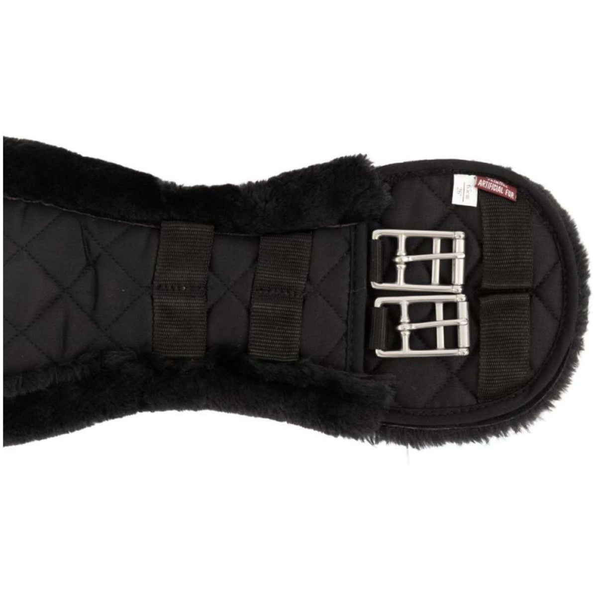 Premiere Sangle Dressage Synth. Mouton Noir/Noir