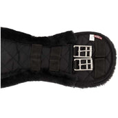 Premiere Sangle Dressage Synth. Mouton Noir/Noir