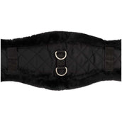Premiere Sangle Dressage Synth. Mouton Noir/Noir