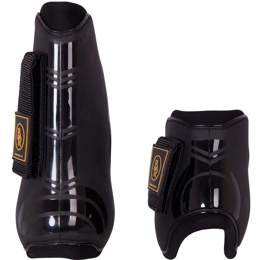BR Ensemble tendons et coussinets de repassage Pro Tech Pu Néoprène Noir