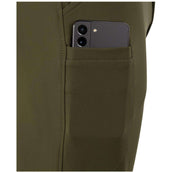 BR Pantalon d'Équitation Maikel Silicone Fond de Peau Forest Green