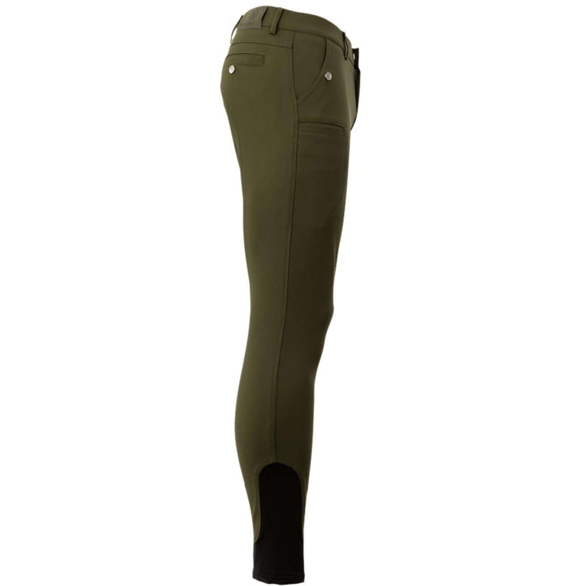 BR Pantalon d'Équitation Maikel Silicone Genouillères Forest Green