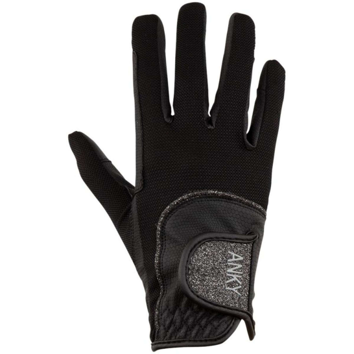 ANKY Gants d'Équitation Technical Mesh Noir