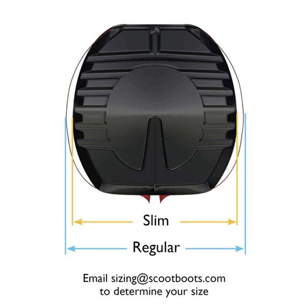 Scoot Boot Hipposandale Slim Single Noir