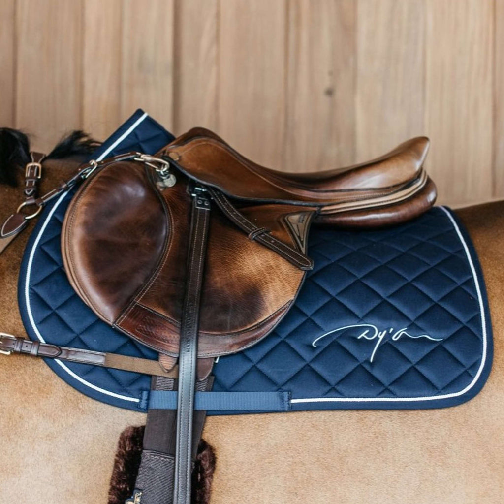 Dyon Tapis de Selle Diamond de Saut Marin