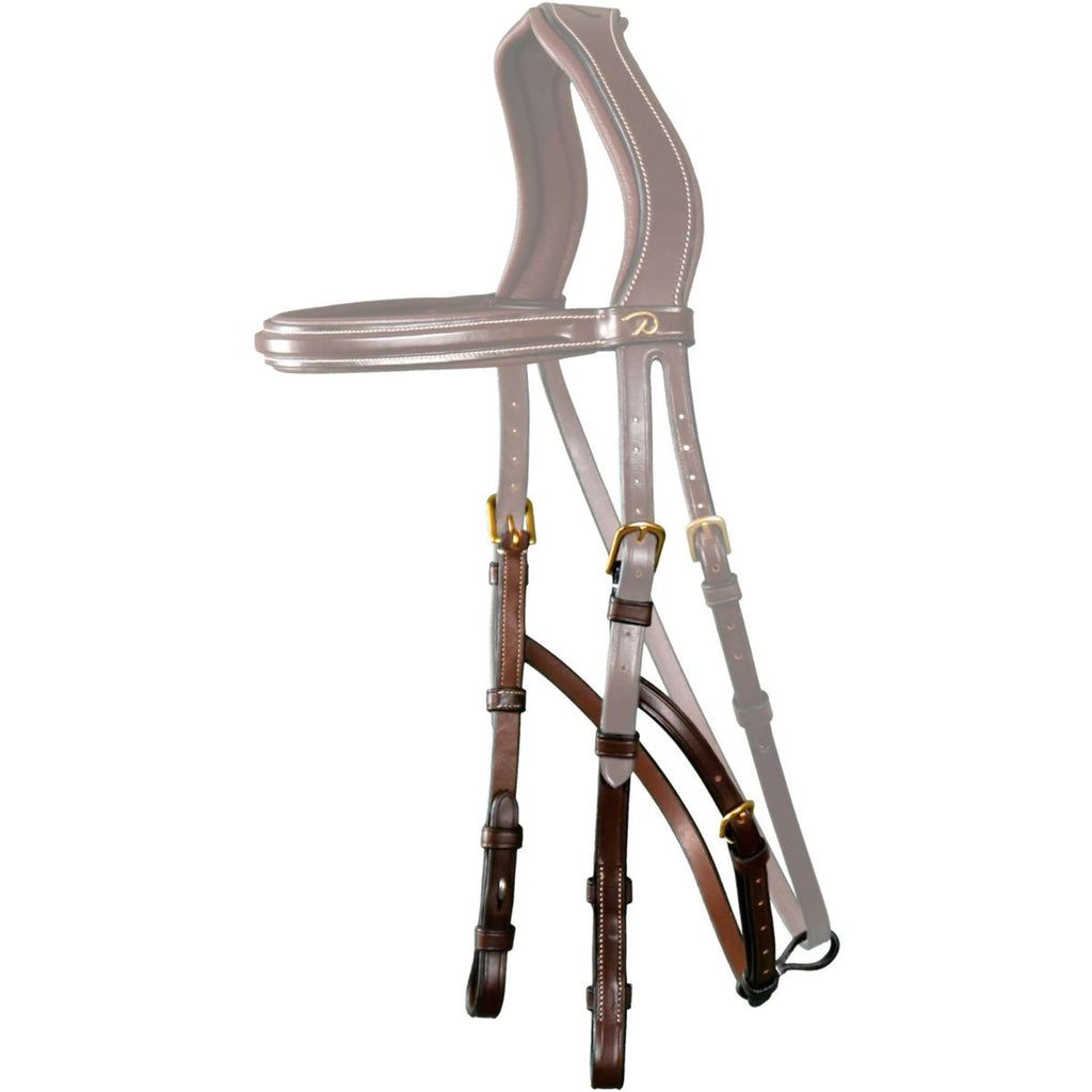 Dyon Montants Hackamore Marron