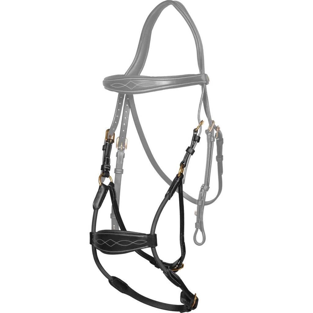 Dyon Muserolle Hybrid Élastique Noir