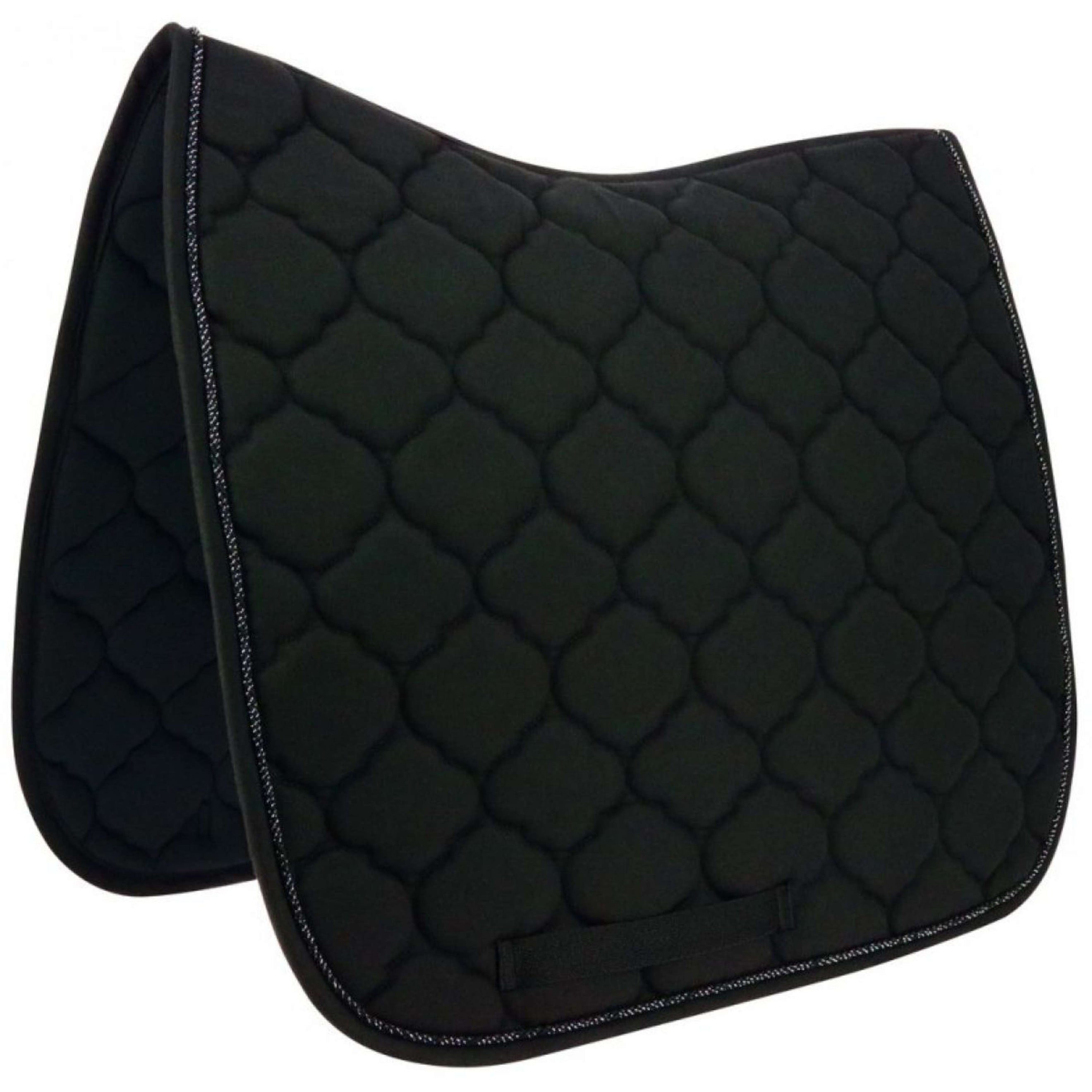 Riding World Tapis de Selle Rope Dressage Noir