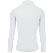 EQUITHÈME T-shirt de Concours Pekin Longues Manches Blanc