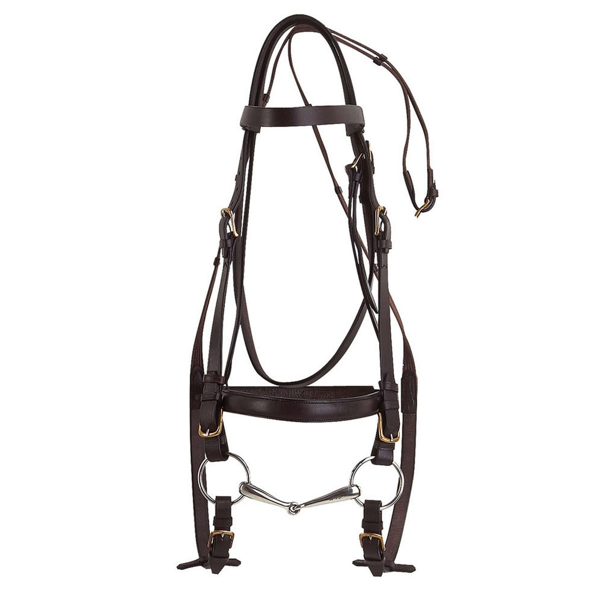 Norton Bride pour Cheval de Trait Noir