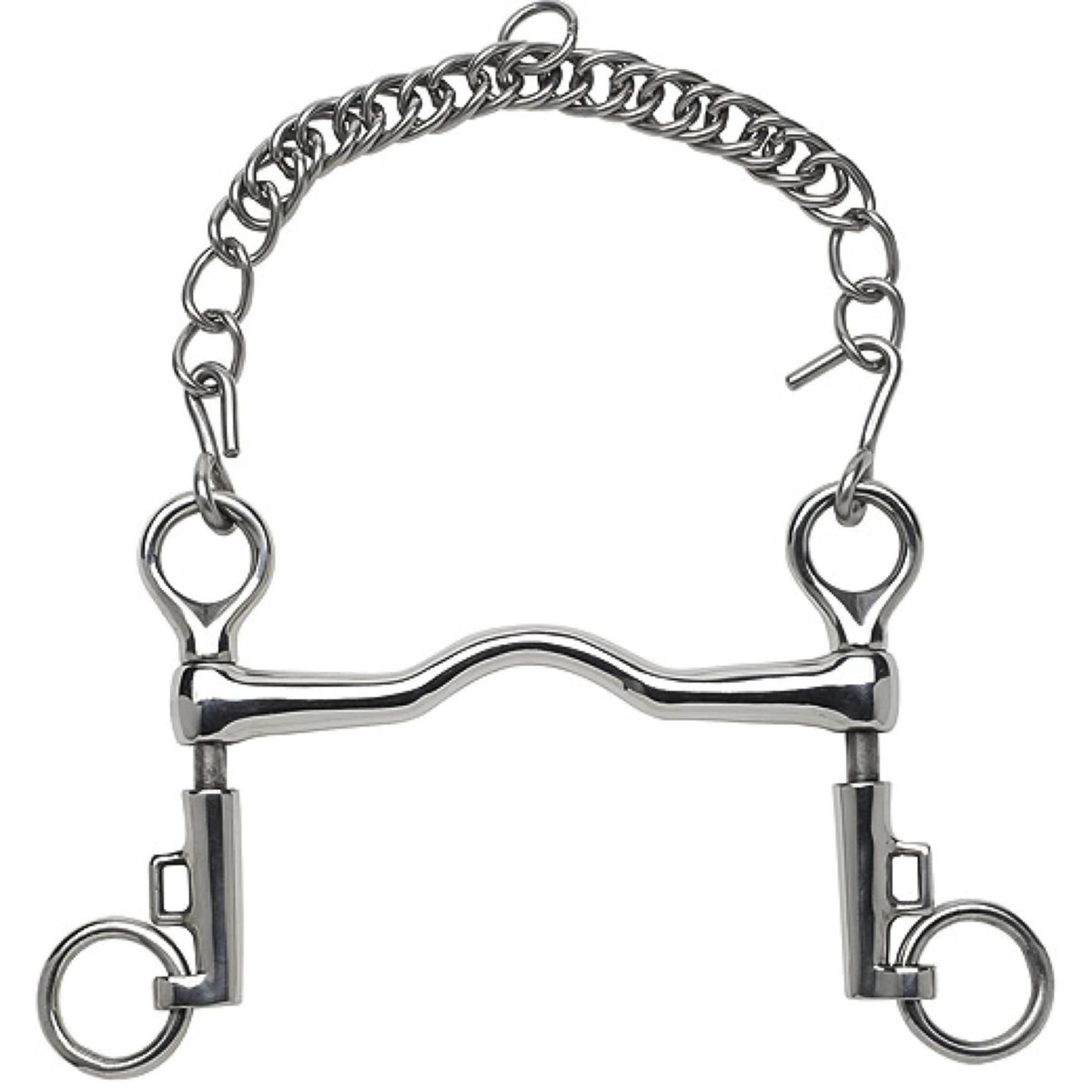Feeling Mors de Dressage Saumur Branches Courtes Inox Massif 15mm Feeling Mors de Dressage Saumur Branches Courtes Inox Massif 15mm