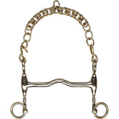 Feeling Mors de Dressage Branches Courtes Cyprium Massif 16mm