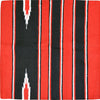 Randol's Navajo Show Blanket Rouge/Noir/Blanc