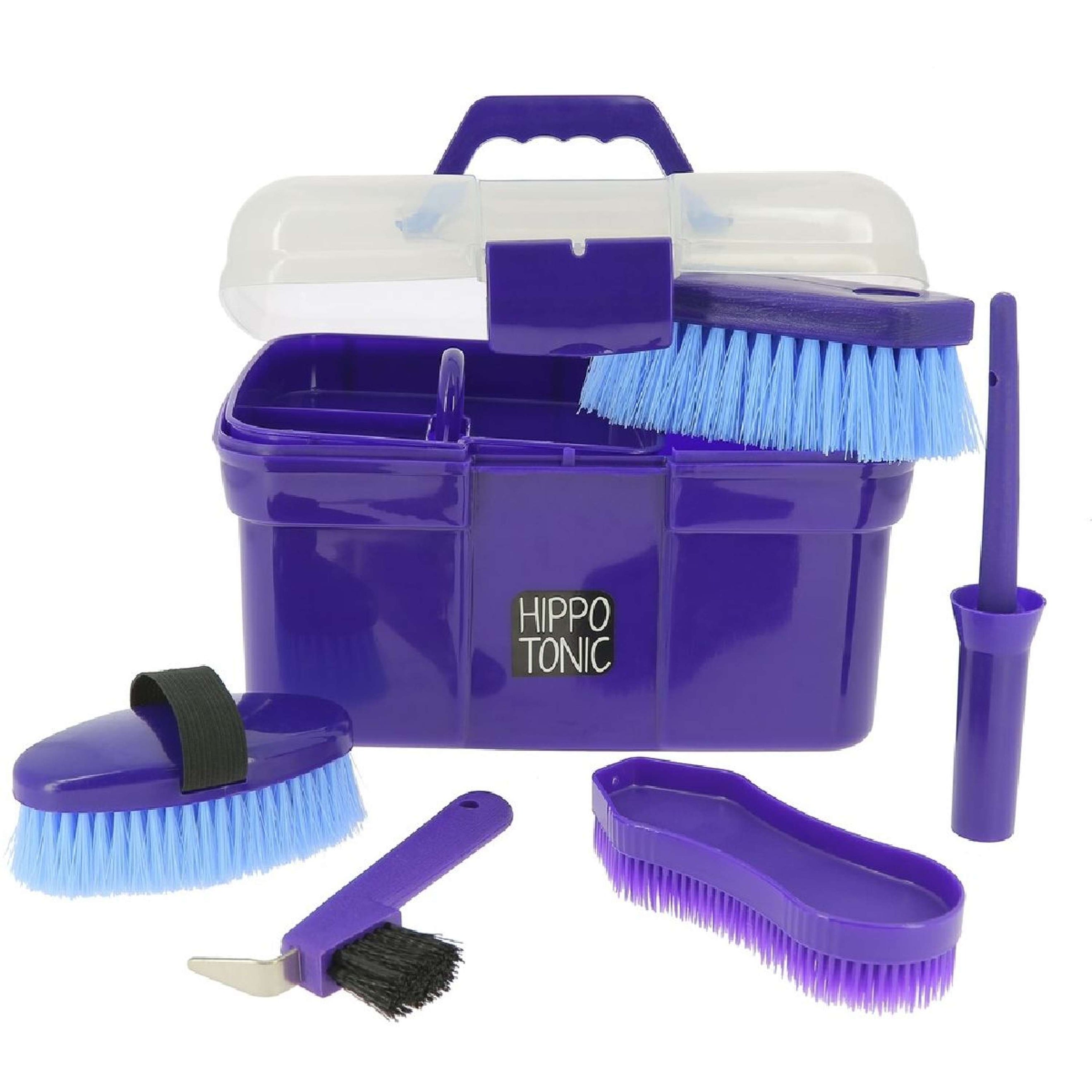 Hippotonic Caisse de Pansage Fourré Violet Hippotonic Caisse de Pansage Fourré Violet