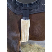 EQUITHÈME Fourrure de Sangle Teddy Ecru