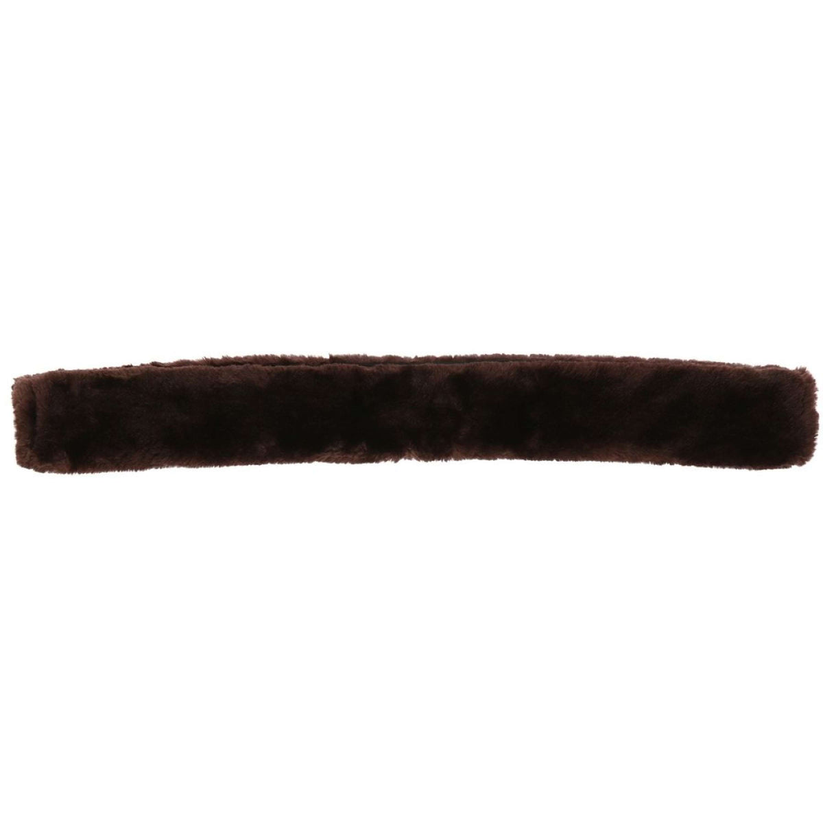 EQUITHÈME Fourrure de Collier de Chasse Teddy Marron