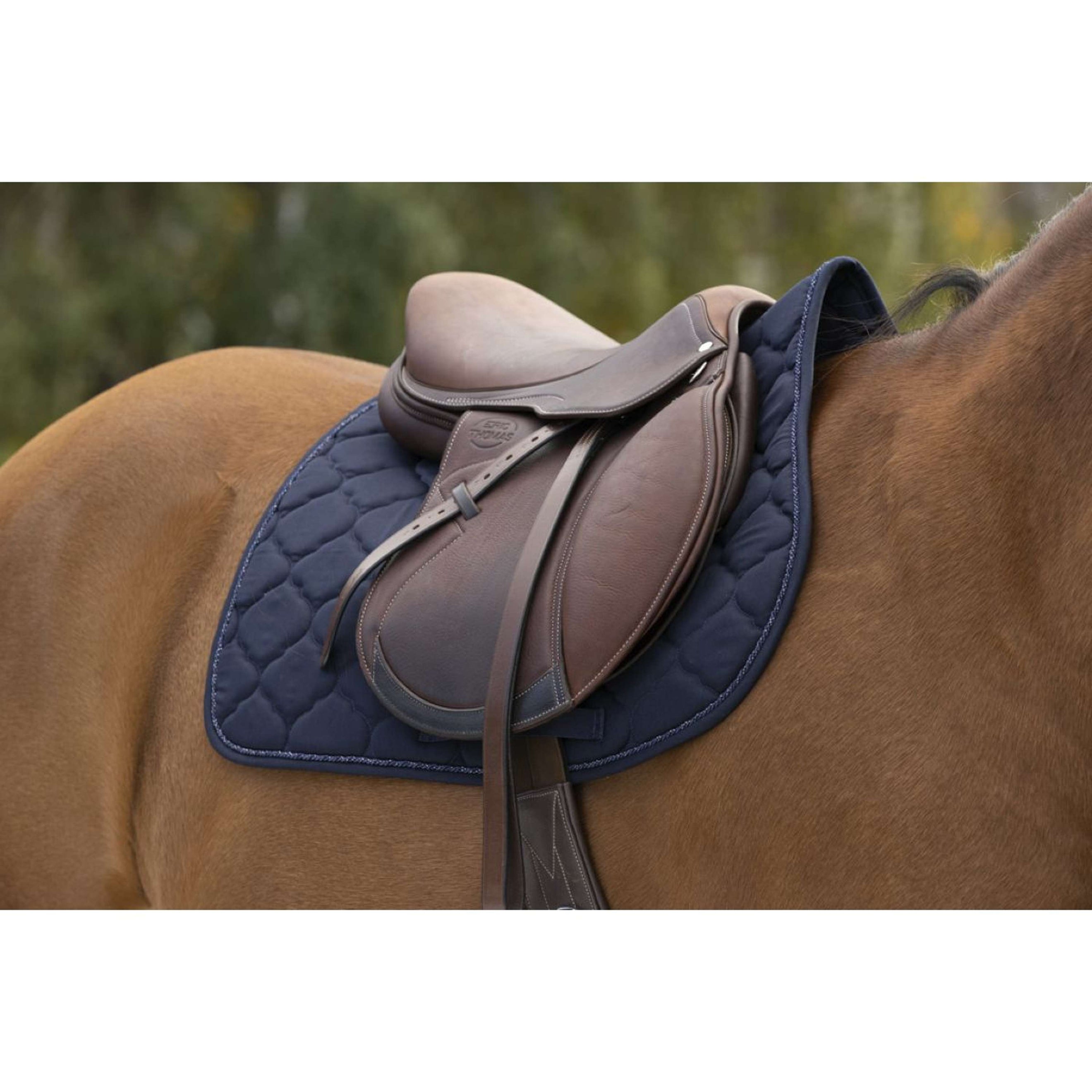 Riding World Tapis de Selle Rope Marin Riding World Tapis de Selle Rope Marin