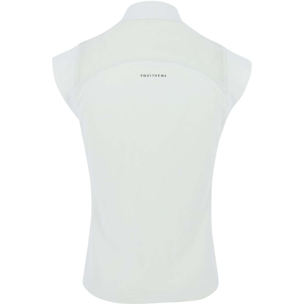 EQUITHÈME T-shirt de Concours Brussels Blanc