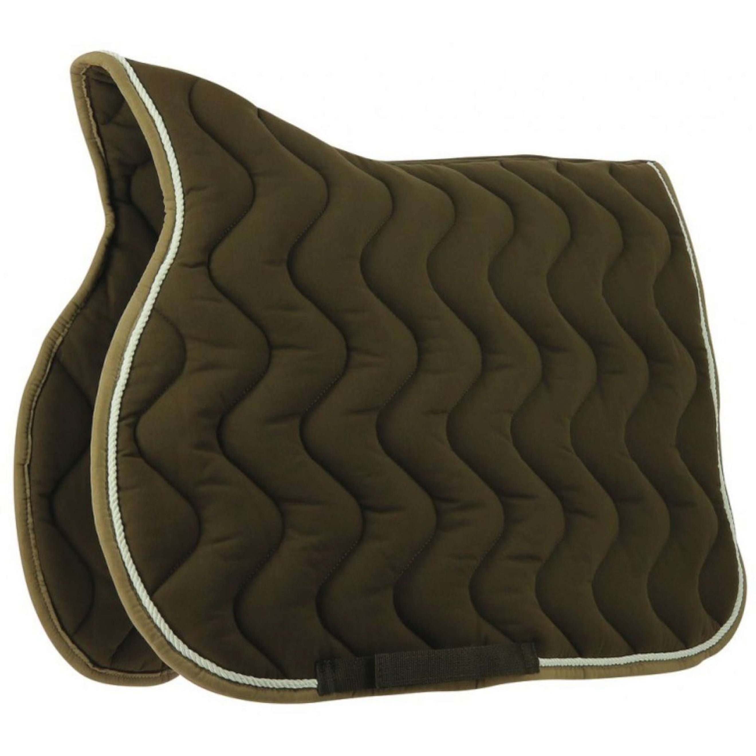 EQUITHÈME Tapis de Selle Polyfun Polyvalent Chocolat EQUITHÈME Tapis de Selle Polyfun Polyvalent Chocolat