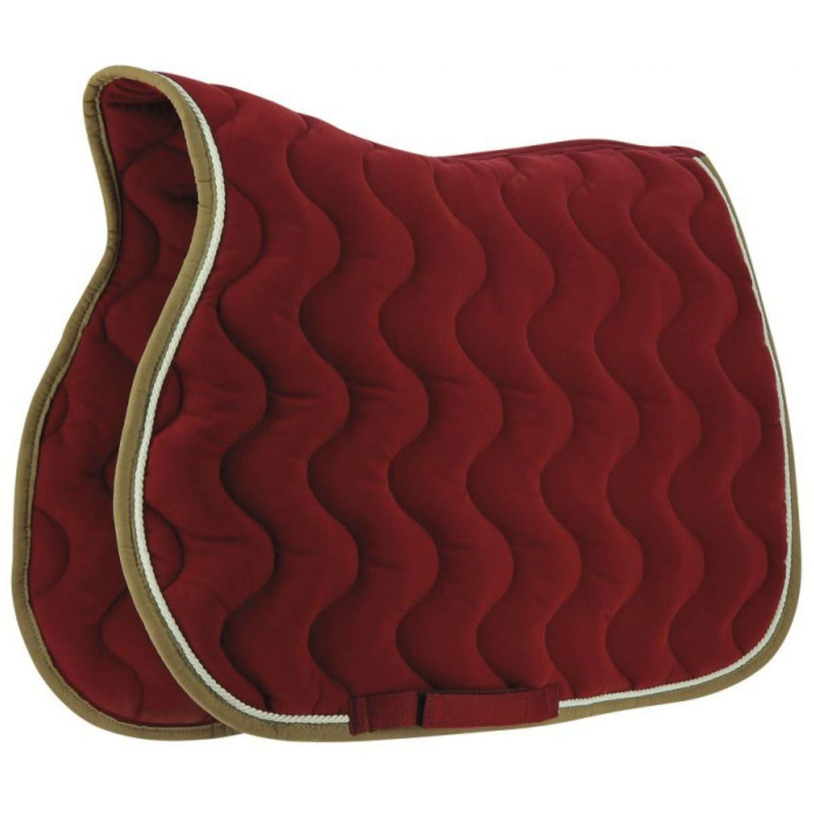 EQUITHÈME Tapis de Selle Polyfun Polyvalent Bordeaux EQUITHÈME Tapis de Selle Polyfun Polyvalent Bordeaux
