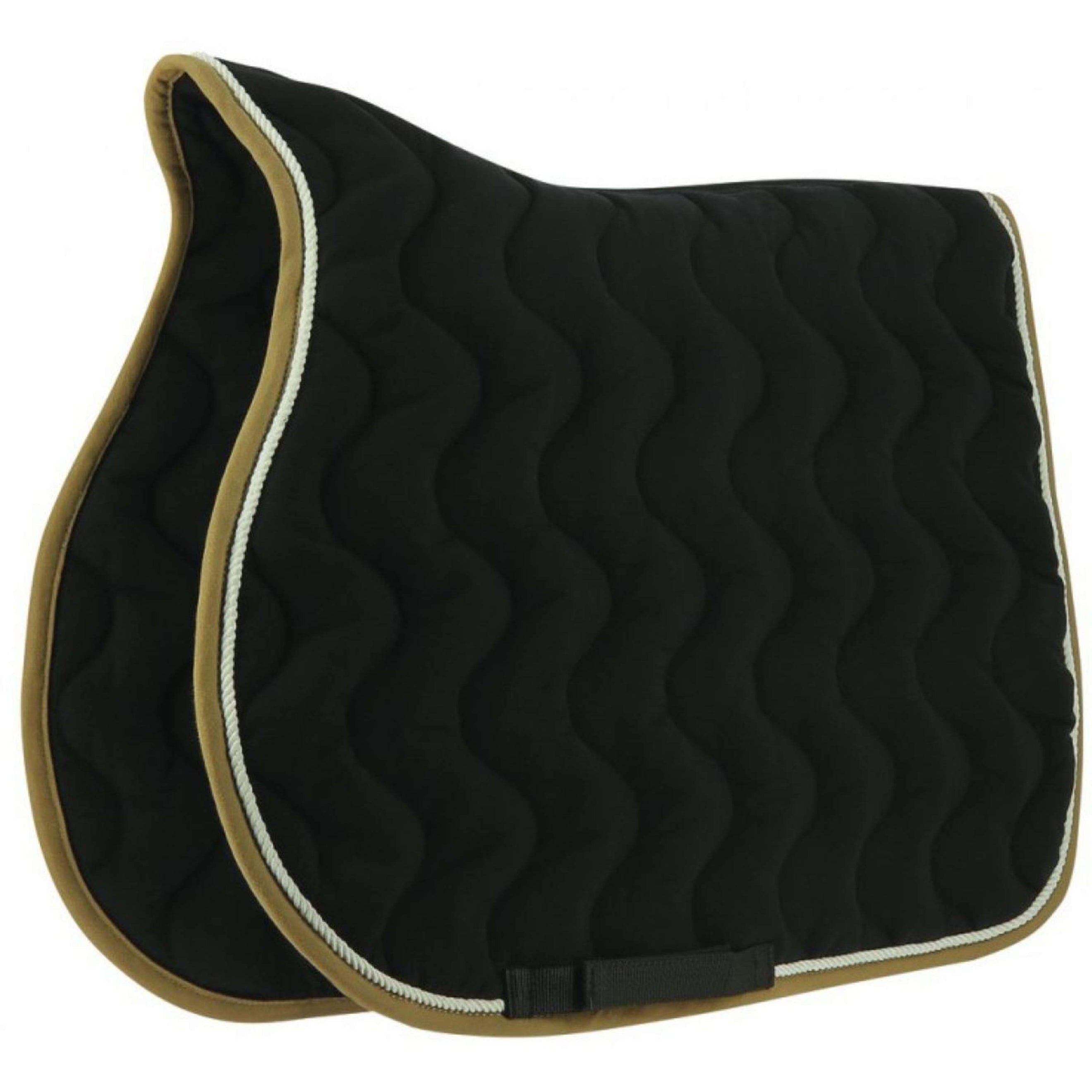 EQUITHÈME Tapis de Selle Polyfun Polyvalent Noir EQUITHÈME Tapis de Selle Polyfun Polyvalent Noir