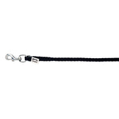 Eskadron Corde pour Licol Classic Mousqueton Nickel Noir