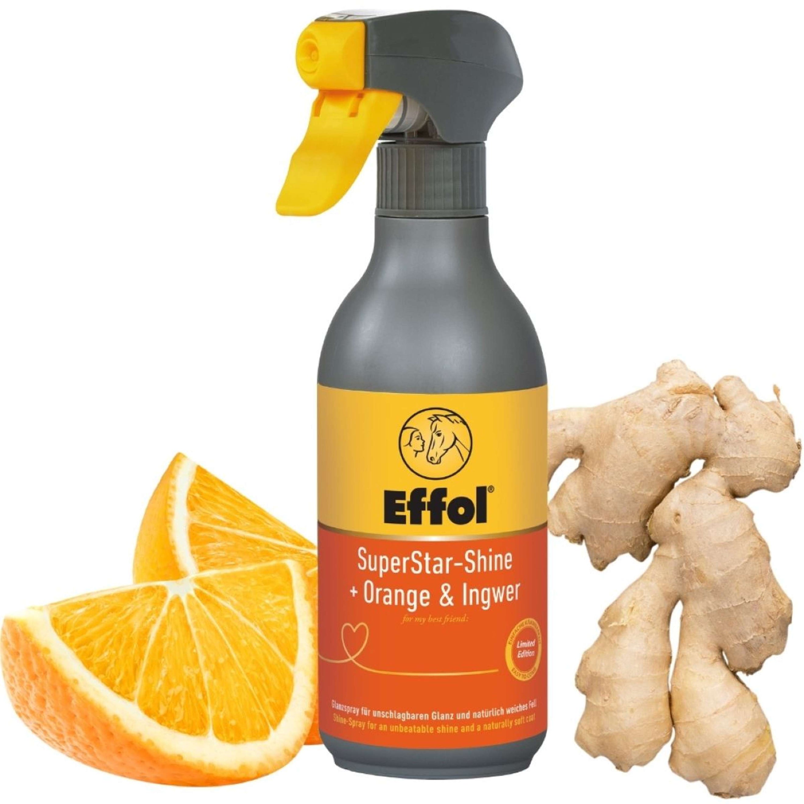 Effol Lotion Lustrante SuperStar-Shine Spray Orange et gingembre Effol Lotion Lustrante SuperStar-Shine Spray Orange et gingembre