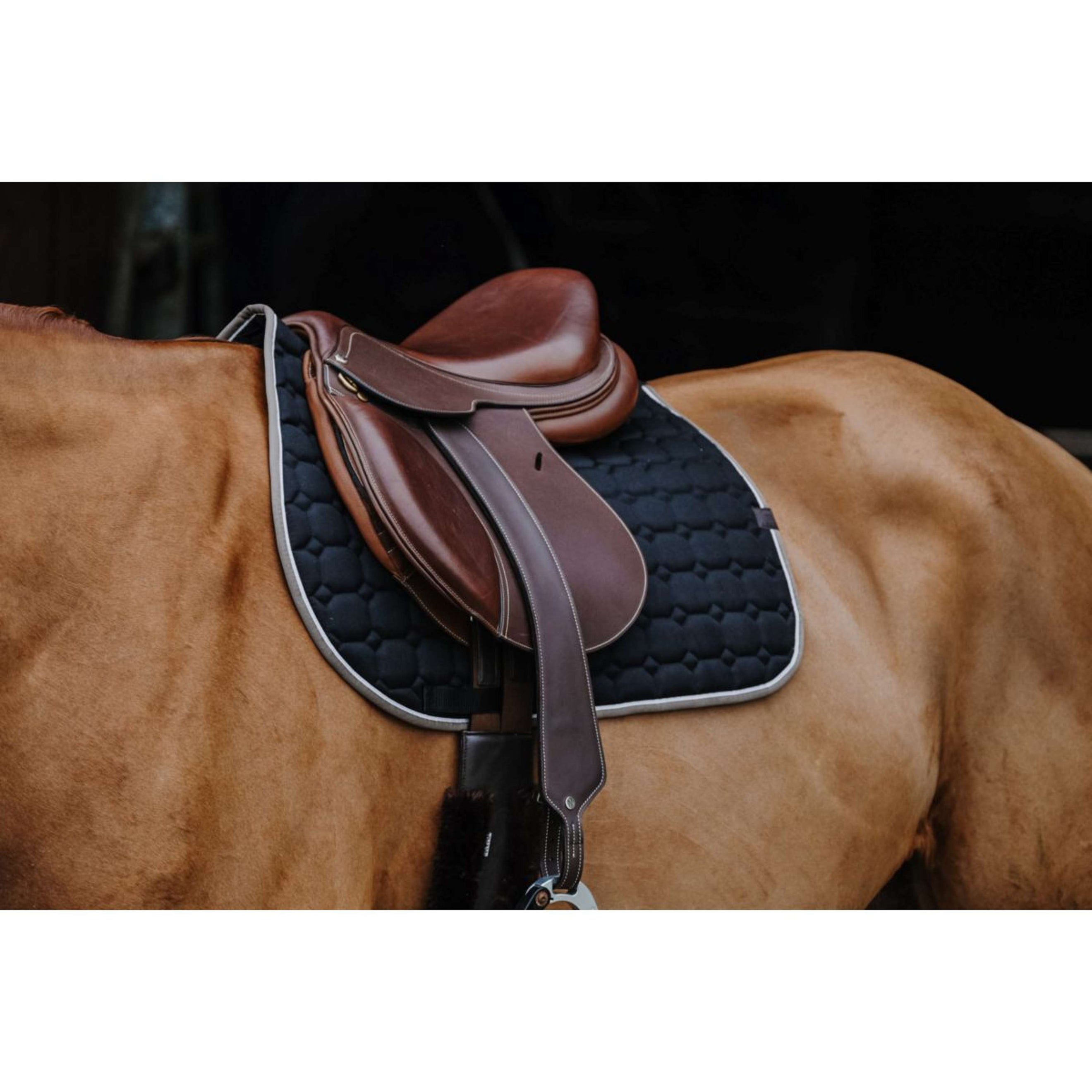 EQUITHÈME Tapis de Selle Orion Noir EQUITHÈME Tapis de Selle Orion Noir