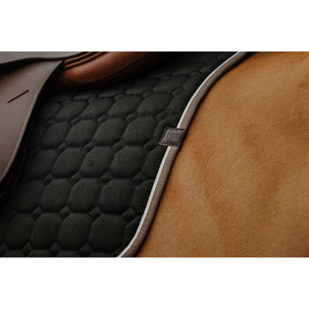 EQUITHÈME Tapis de Selle Orion Noir