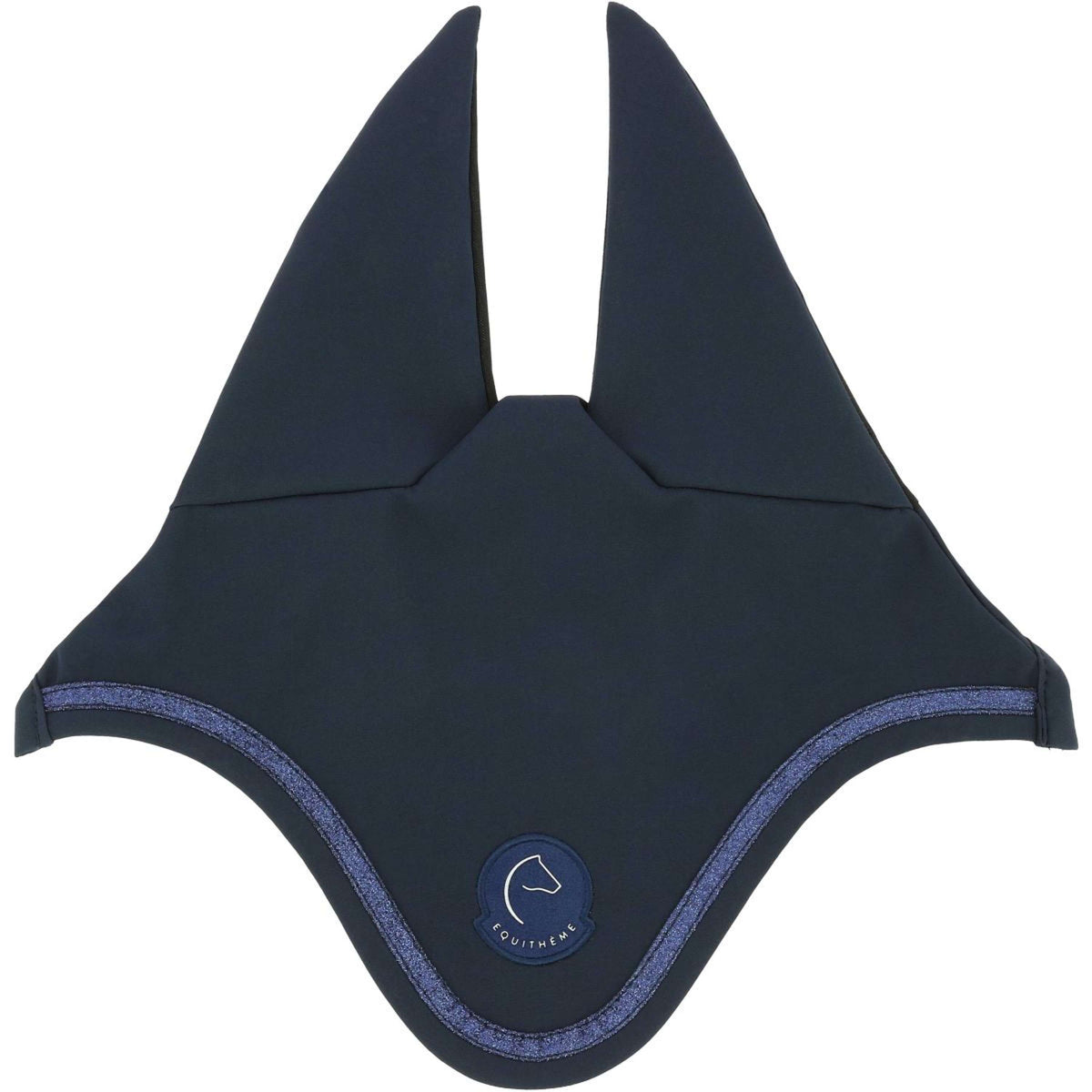 EQUITHÈME Bonnet Anti-Mouches Je Taime Origin Bleu