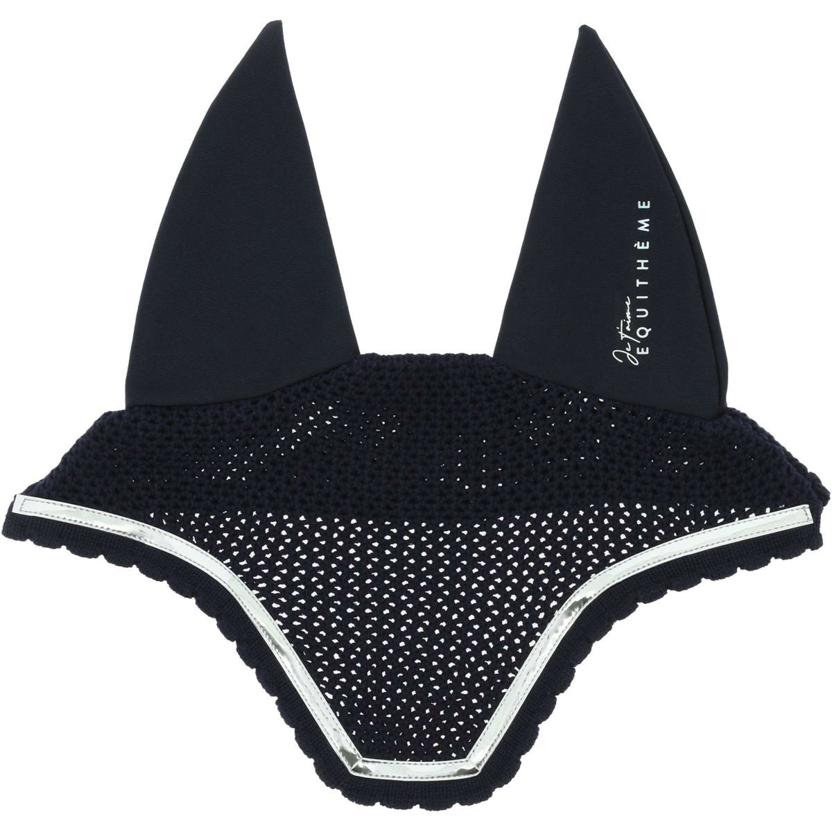 EQUITHÈME Bonnet Anti-Mouches Je Taime Mirror Bleu