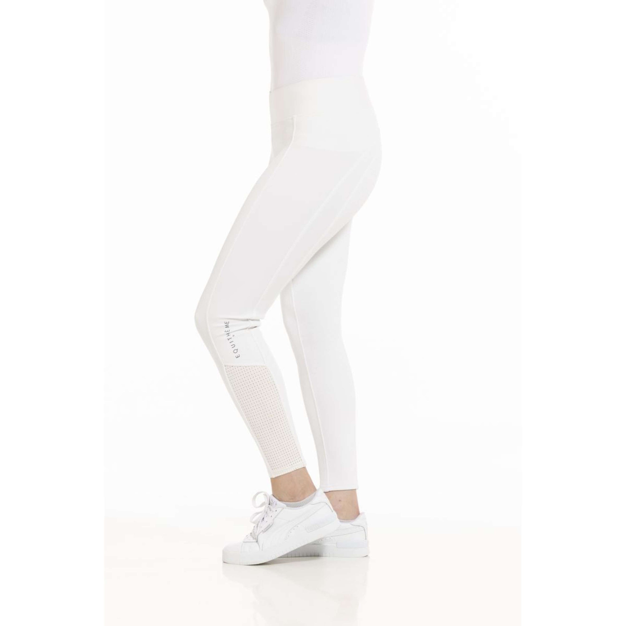 EQUITHÈME Legging d'Équitation Brigitte Blanc
