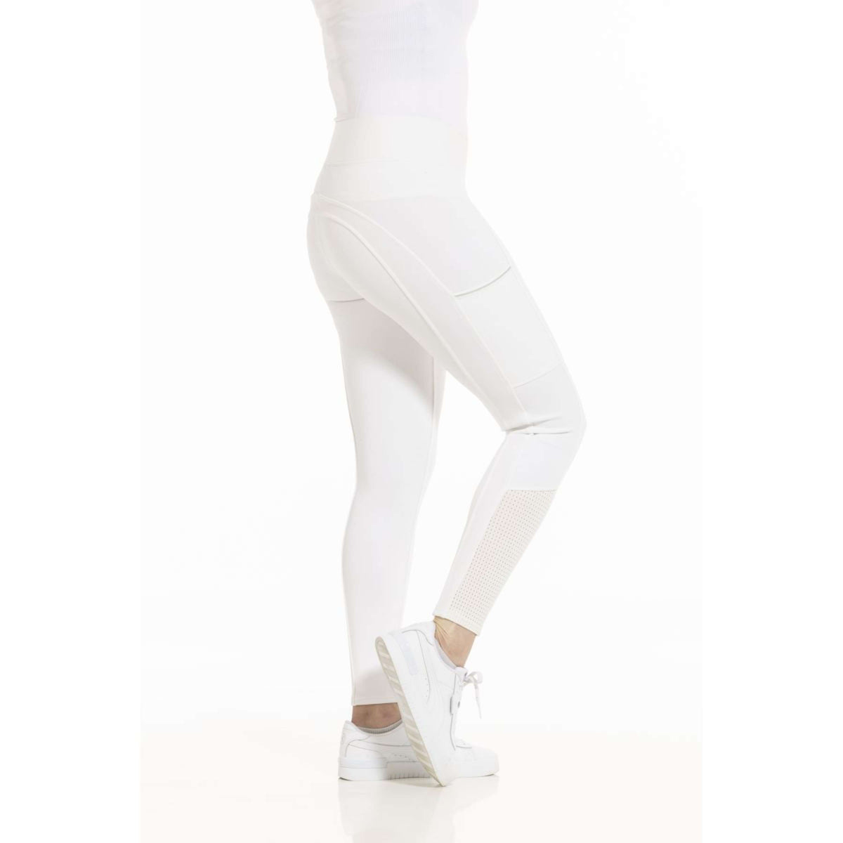 EQUITHÈME Legging d'Équitation Brigitte Blanc