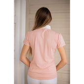Pénélope T-shirt de Concours Las Honey Manches Courtes Rose
