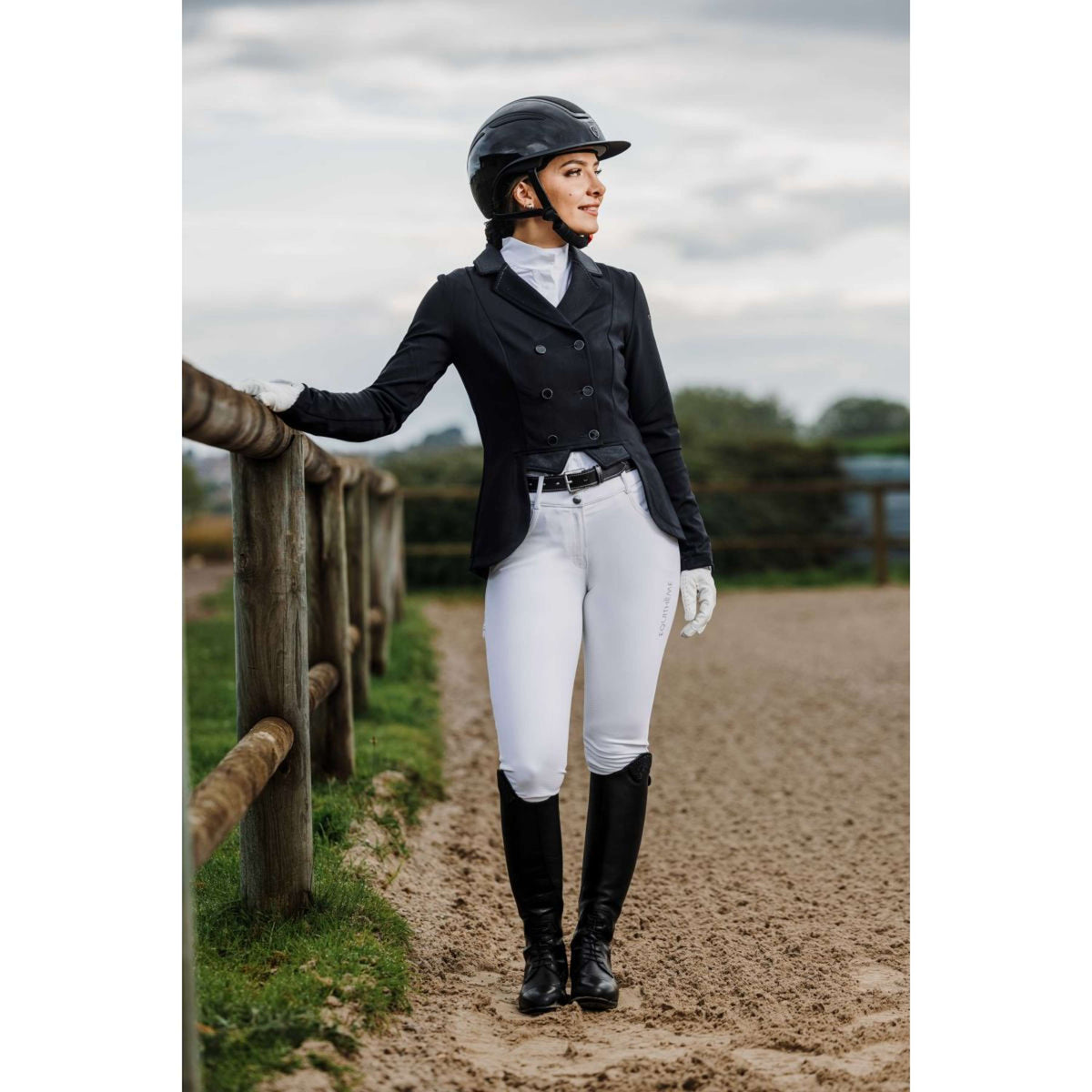 EQUITHÈME Petite Veste de Concours Munich Femme Noir
