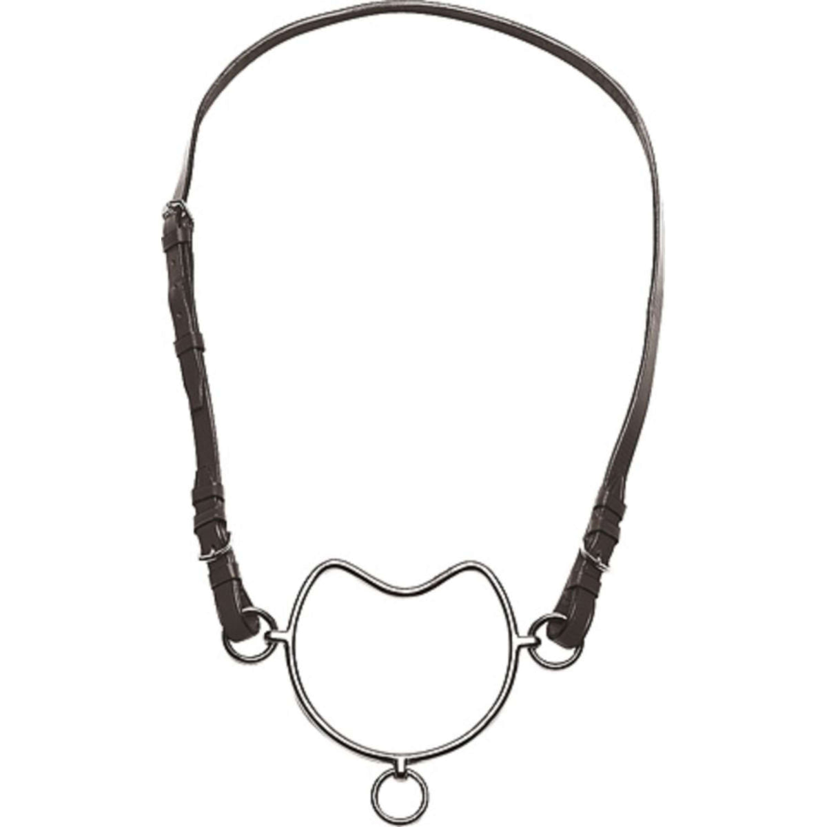 Excelsior Lanière de Muserolle pour Mors Étalon Havane