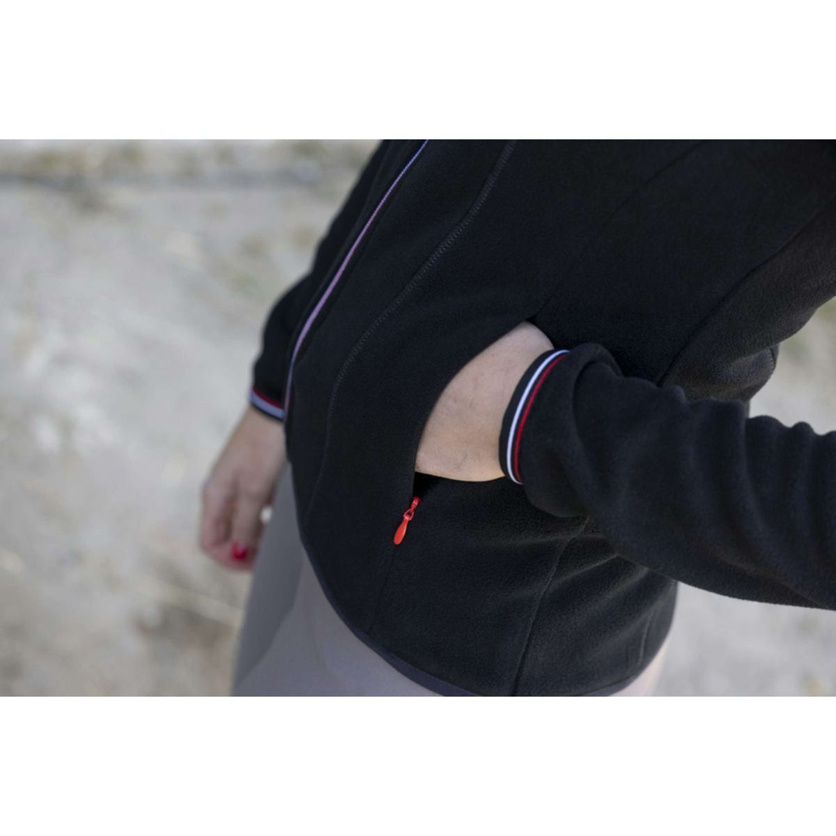 EQUITHÈME Veste Polaire Lena Noir