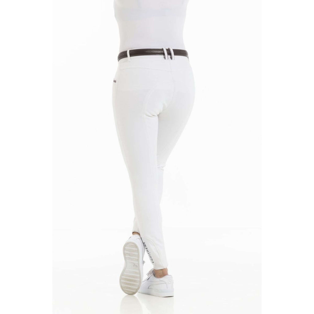 EQUITHÈME Pantalon d'Équitation Kim Organic Cotton Blanc