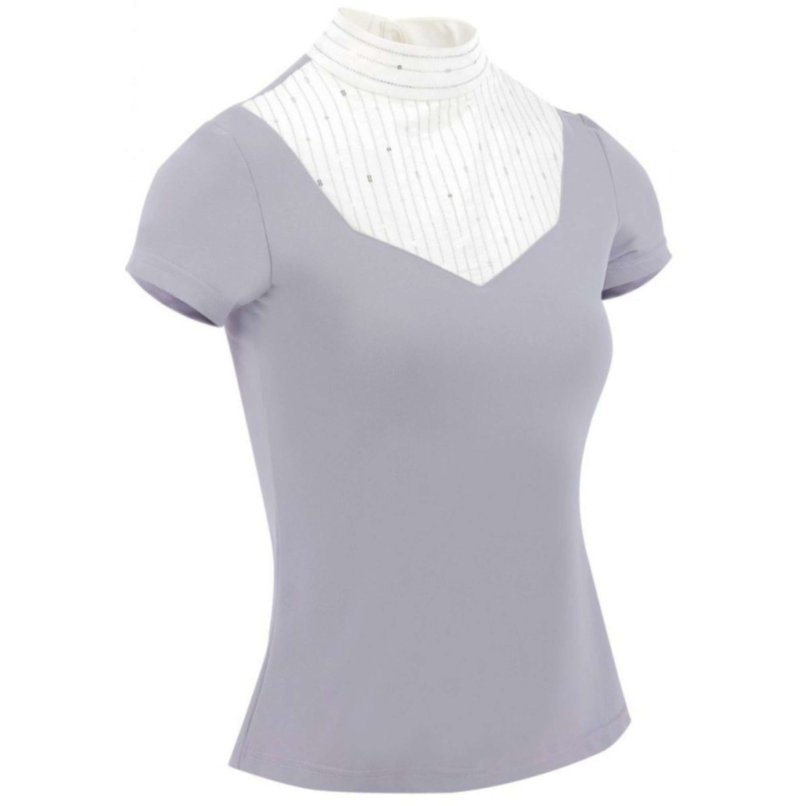 EQUITHÈME T-shirt de Concours Lerma Femme Violet EQUITHÈME T-shirt de Concours Lerma Femme Violet