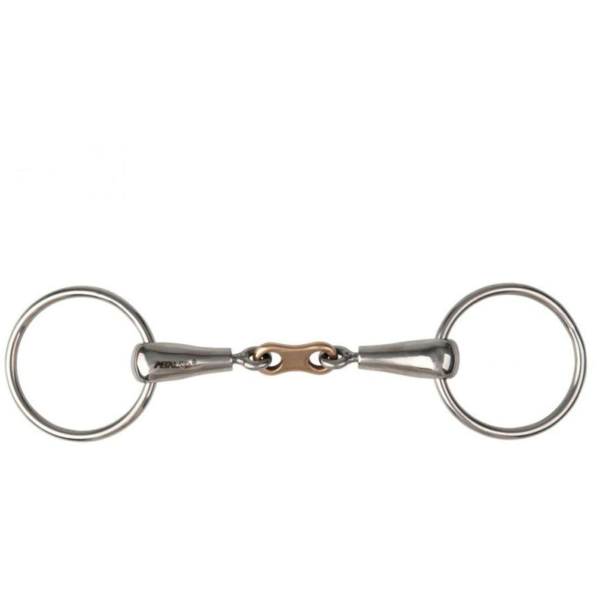 Metalab Mors de Filet Double Brisure Pinchless Bristol Cuivre