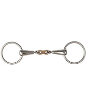 Metalab Mors de Filet Double Brisure Pinchless Bristol Cuivre