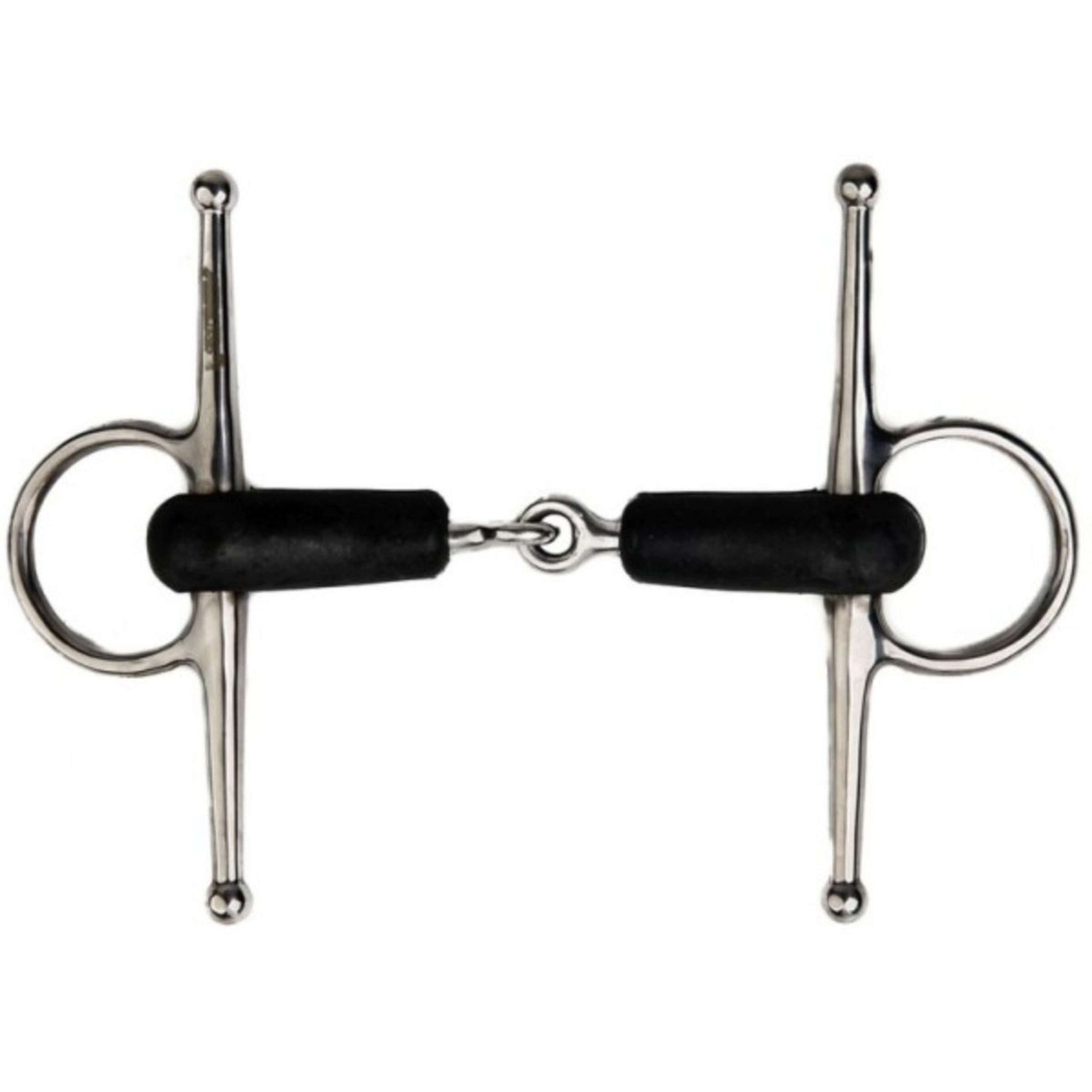 Metalab Mors à aiguilles simple brisure 19mm Caoutchouc Metalab Mors à aiguilles simple brisure 19mm Caoutchouc