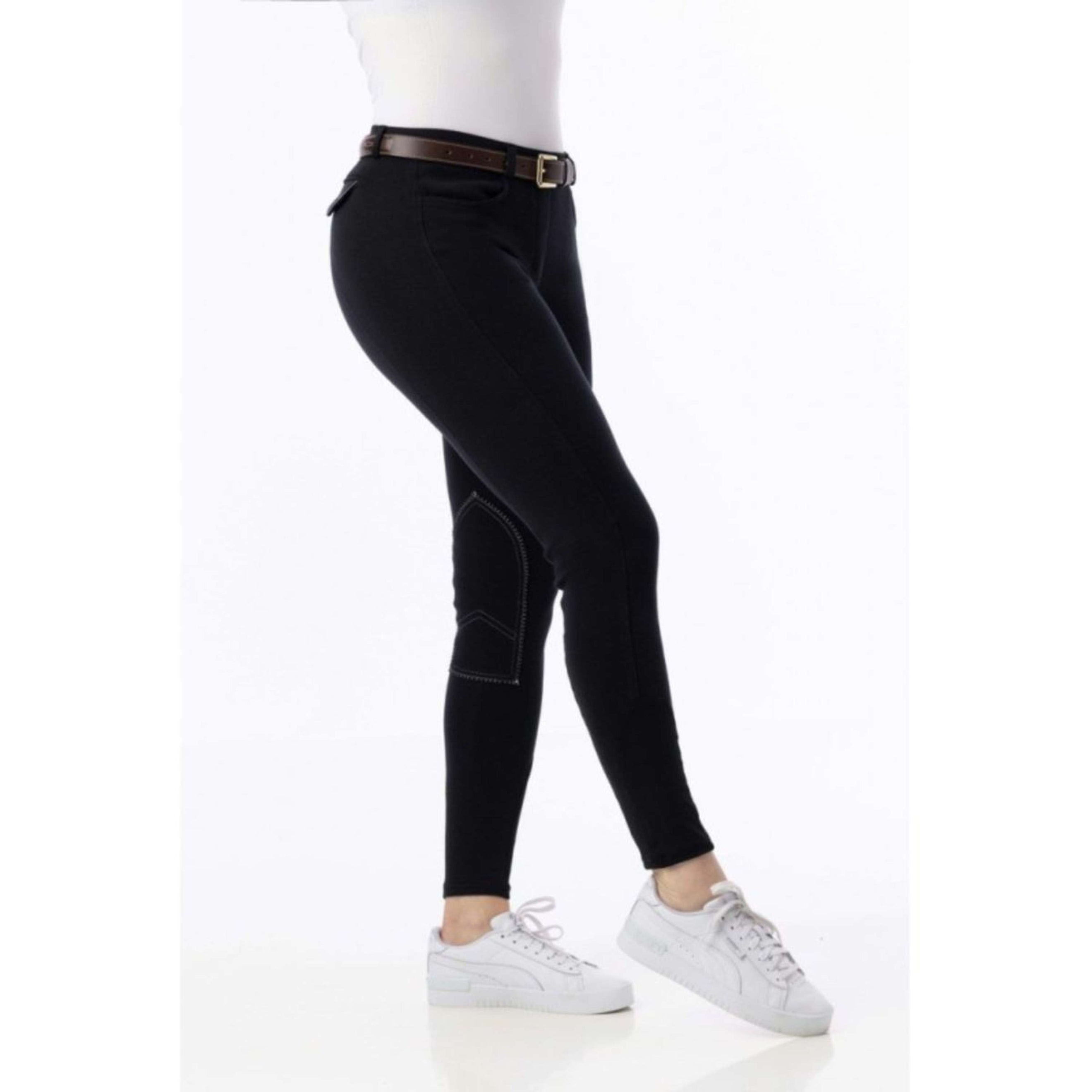 Riding World Pantalon d'Équitation Alexandrie Femme Noir Riding World Pantalon d'Équitation Alexandrie Femme Noir
