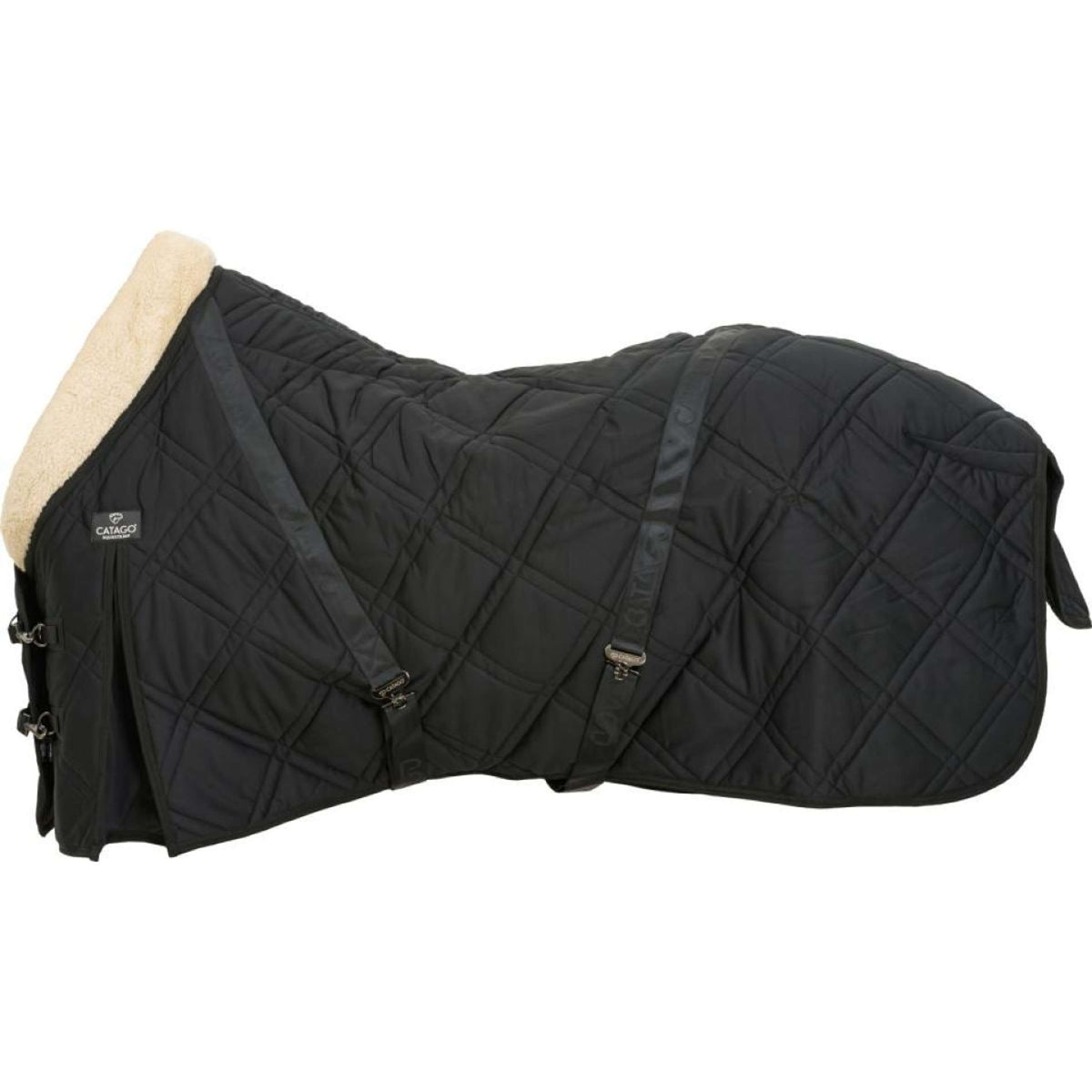Catago Couverture d'Écurie Fir-Tech Quilt Noir