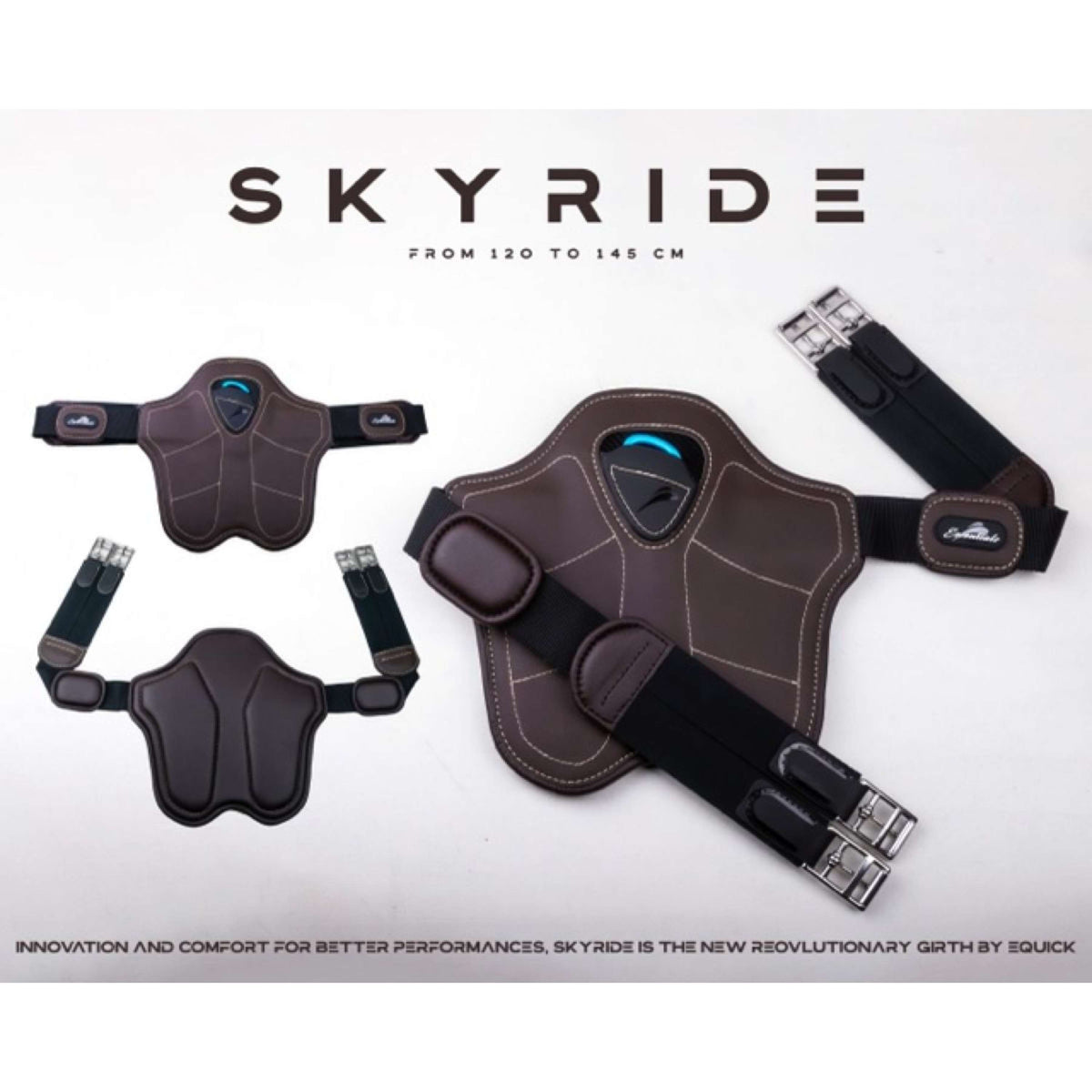 eQuick Sangle d'Obstacle Skyride Marron