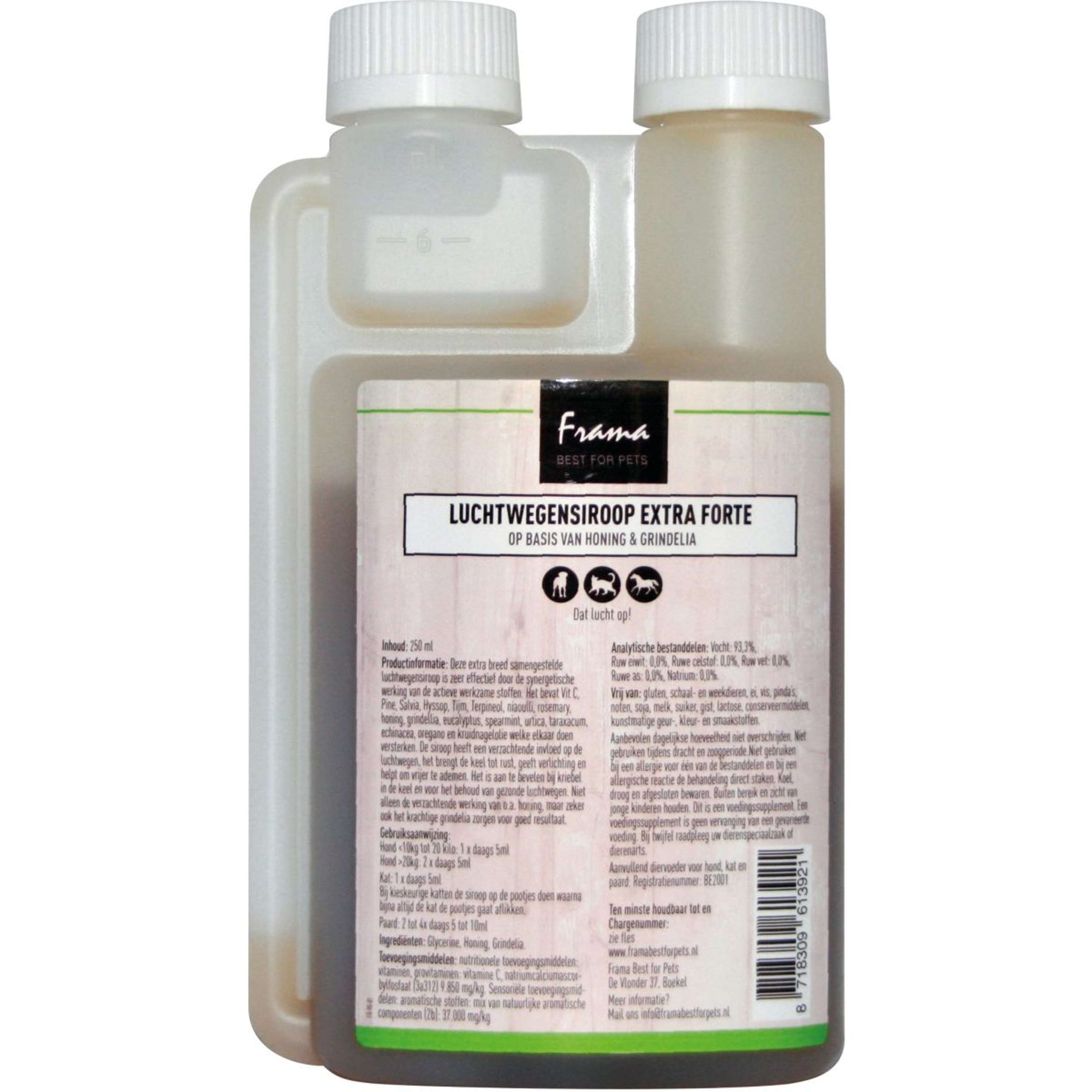 Frama Best For Pets Sirop pour le système respiratoire Frama Best For Pets Sirop pour le système respiratoire