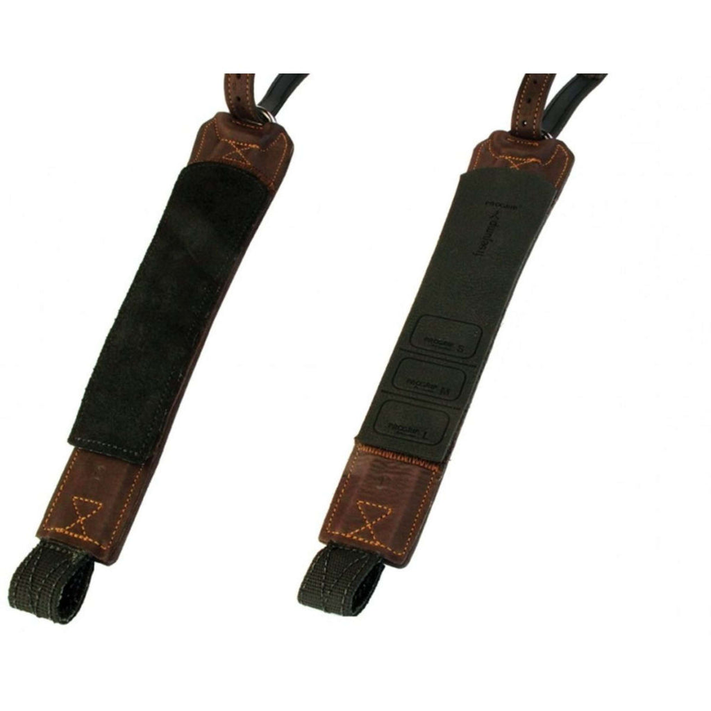 Freejump Étrivières Progrip Cuir Marron