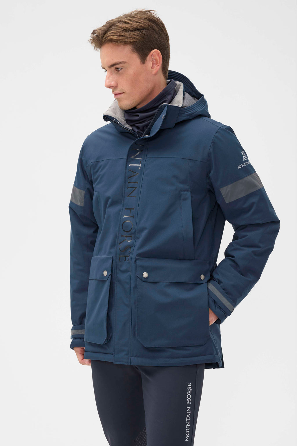 Mountain Horse Parka Courte Galaxy Marin