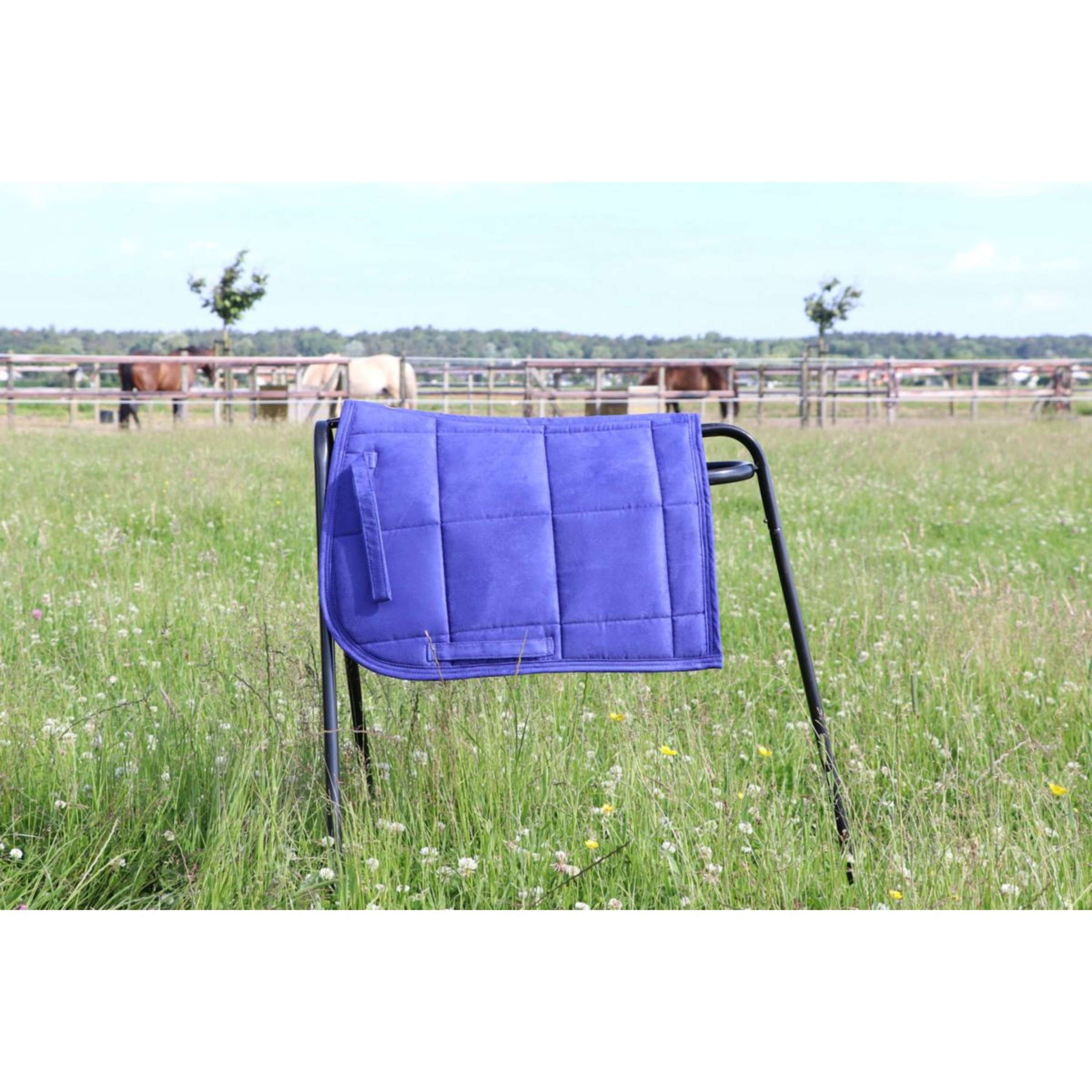 HB Tapis de Selle Shetland Bleu Royal HB Tapis de Selle Shetland Bleu Royal