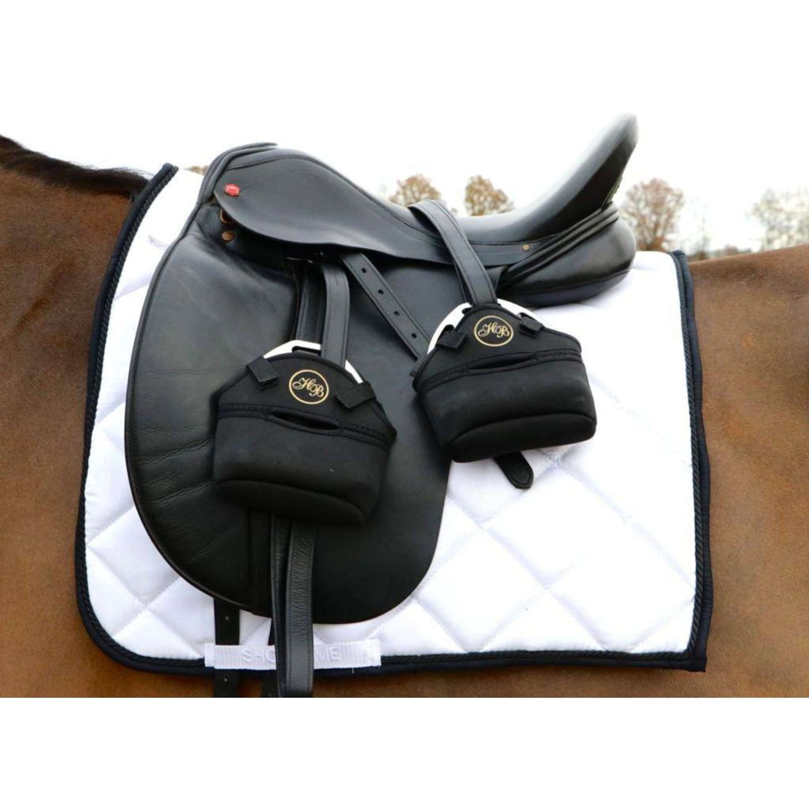 HB Housses d'Étriers Neopreen Noir HB Housses d'Étriers Neopreen Noir